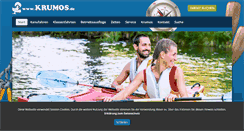 Desktop Screenshot of krumos.de